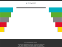 Tablet Screenshot of godaddya.com